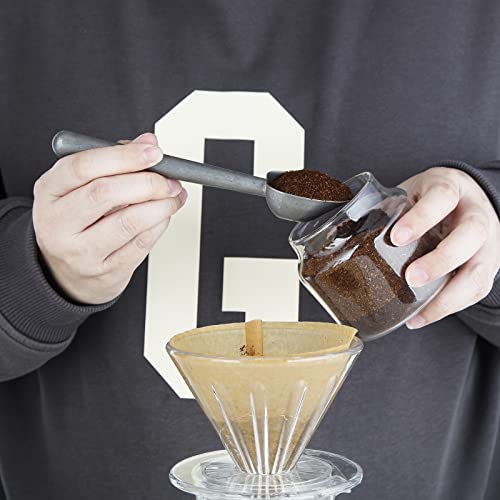 Stainless Steel Long Hollow Handle Coffee Scoop
