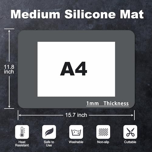 Silicone Mat for Kitchen Counter (2 Count)