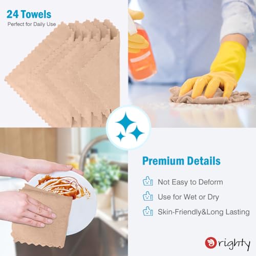 Microfiber Cleaning Cloth (24 Count)