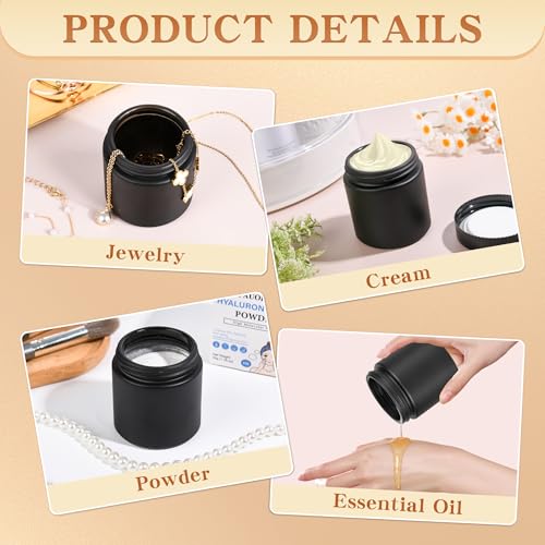 Glass Jars with Lids (24 Count)
