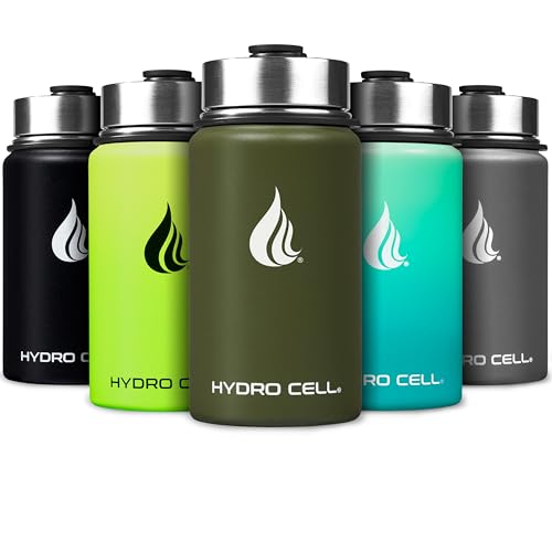 Stainless Steel Insulated Water Bottle with Straw