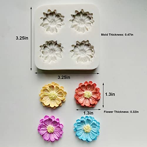 Small Lovely items Silicone Fondant Molds Set For Cake Topper