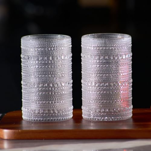 Hobnail Highball Glasses Set of 2