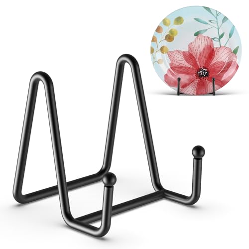 3 Pack 3 Inch Plate Stands for Display (3 Count)