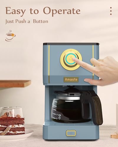Coffee Maker 5 Cup Coffee Pot with Three Brewing Modes