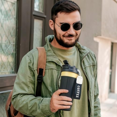 Vacuum Insulated Stainless Steel Travel Coffee Mug