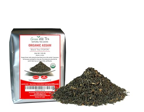 Assam TGFOP Black Tea with Tippy Flowery Malty Premium Black Tea Loose Leave Tea 1 LB (16 Ounce)