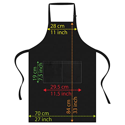 Chefs Aprons Cooking Baking Grilling for Home and Restaurant
