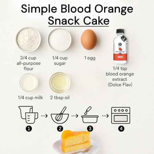 Natural Blood Orange Extract (128 Fl Oz)