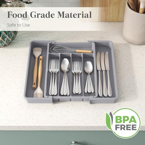 Expandable Silverware Drawer Organizer