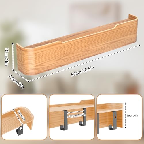 Wall Mounted Coat Rack with Shelf