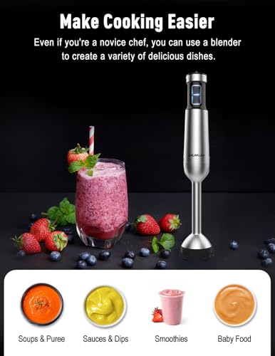 1000W Powerful Immersion Blender handheld