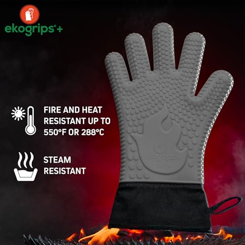 Ekogrips®+ Oven Gloves with Fingers (2 Count)