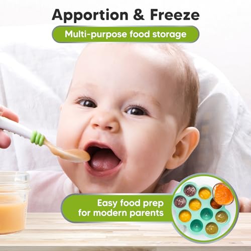 Silicone Food Freezer Trays with Lid