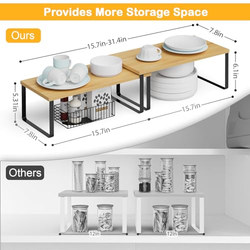 Cabinet Shelf Organizers