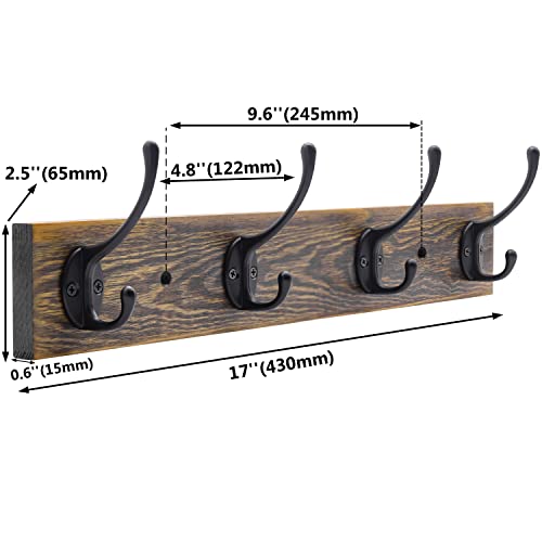 Wall Mounted Coat Rack (2 Count)
