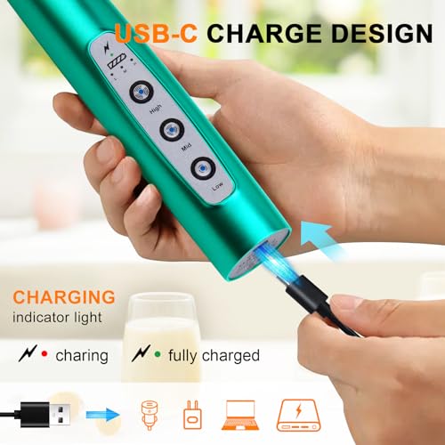 Handheld Milk Frother Wand for Coffee