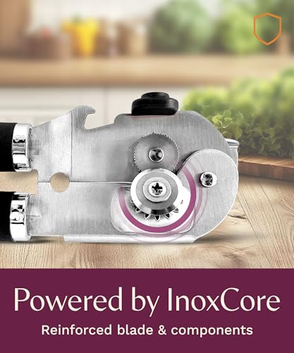 Heavy Duty Manual Can Opener with Magnetic Lid Lifter