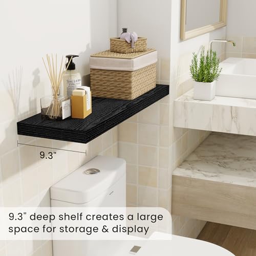 9.3Inch Deep Floating Shelves for Wall (2 Count)