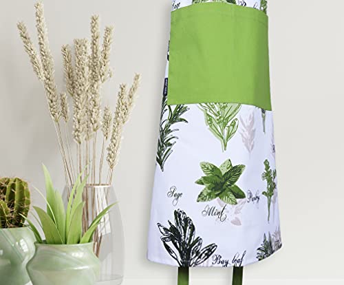 Aprons for Women Adjustable Strap with Waist Ties Aprons for Baking