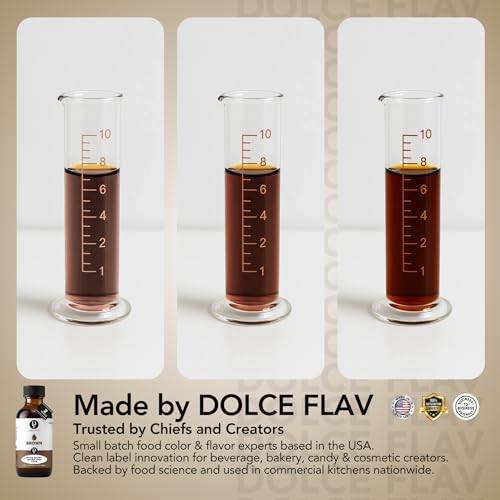 Natural Brown Food Coloring from Caramel