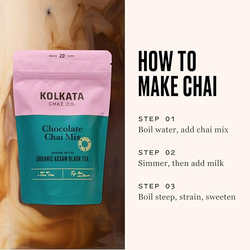 Kolkata Chai Chocolate Chai mix (4.23 Ounce)