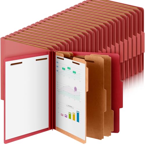 48 Pcs Classification Folder Letter Size
