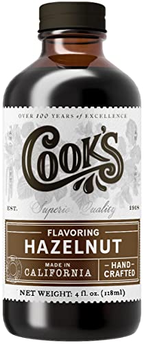 Pure Hazelnut Extract for Baking (4 Fl Oz)