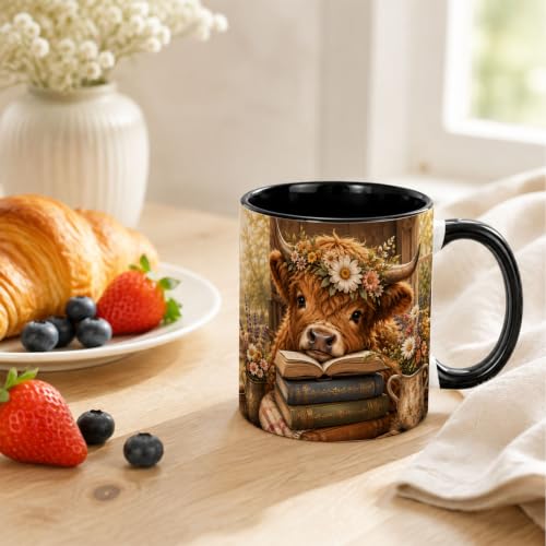 Highland Cow Coffee Mug
