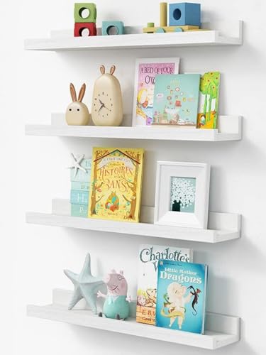 16 Inch Picture Ledge Shelf (4 Count)