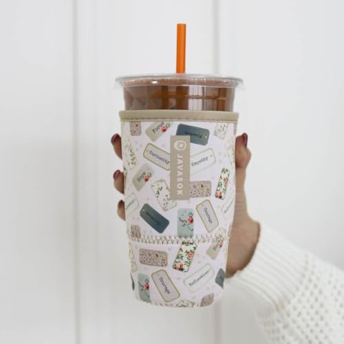 JavaSok Iced Coffee & Cold Soda Insulated Neoprene Cup Sleeve