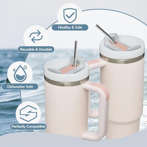 Stainless Steel Replacement Straws for Stanley Adventure Travel Tumbler
