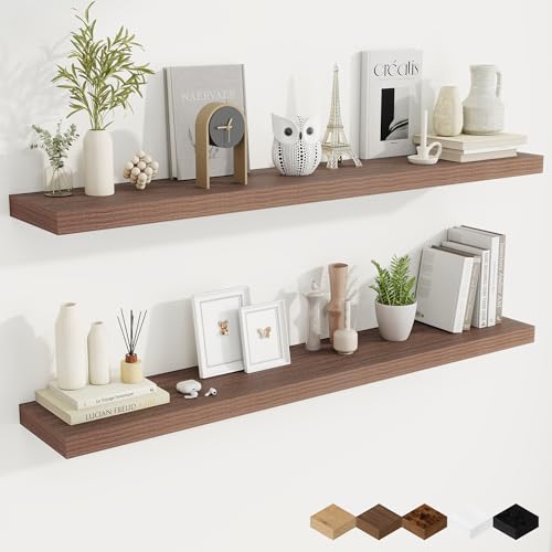 55 Inch Fireplace Mantel Shelf (2 Count)