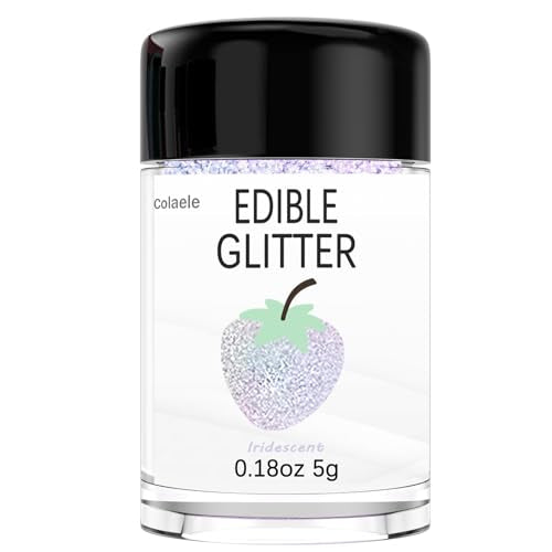 Iridescent Edible Glitter for Drinks