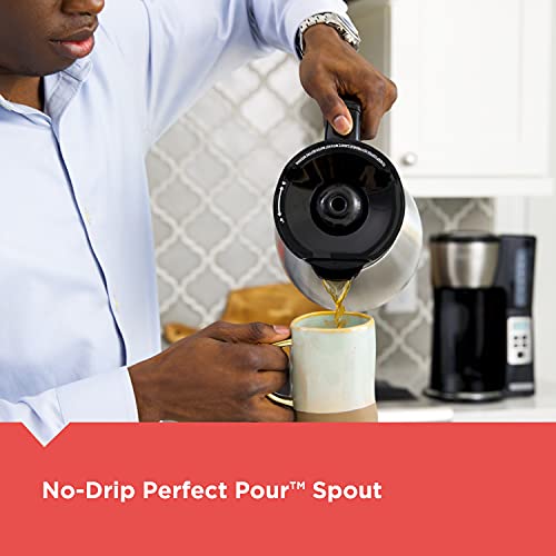 12 Cup Thermal Programmable Coffee Maker with Brew Strength and VORTEX Technology (12 Count)