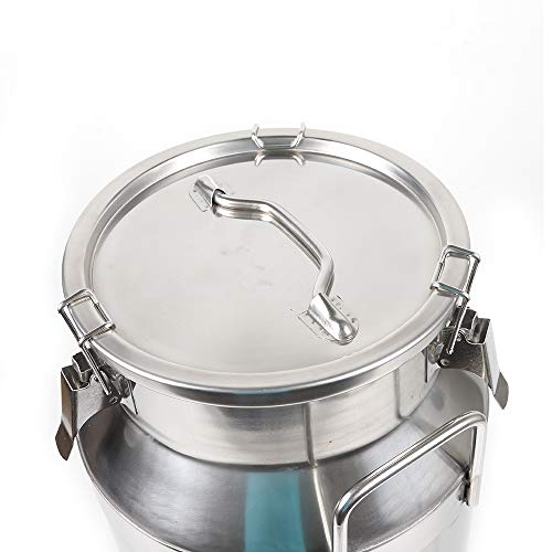 0.04 inch Thickened Stainless Steel Milk Can Large Liquid Container Storage