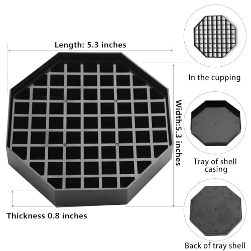 Drip Trays 5.3" Octagonal Coffee Drip Tray (2 Count)