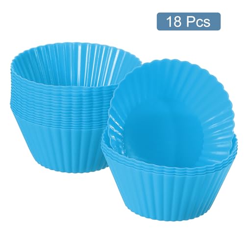 18Pcs Silicone Cupcake Liners
