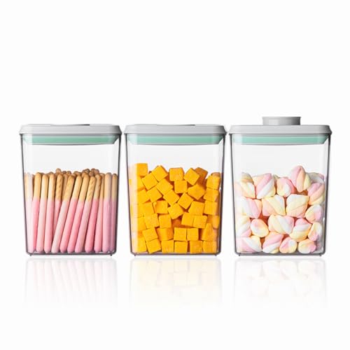 Pop Airtight Food Storage Containers with Lids (3 Count)