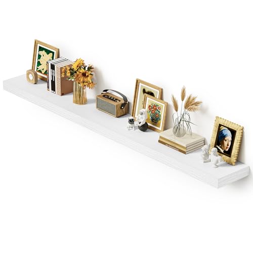 Deep Floating Shelves 72x12” Set of 1