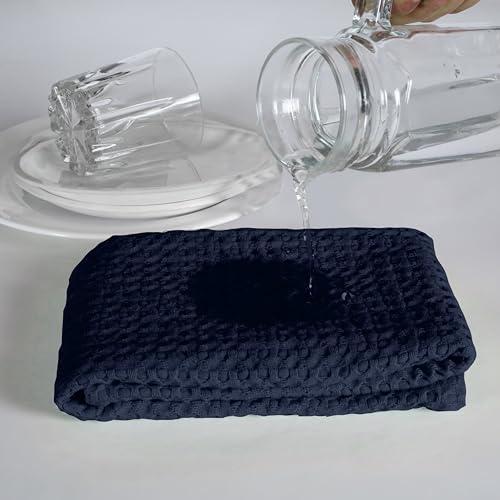 Premium Waffle Weave Kitchen Towels (4 Count)