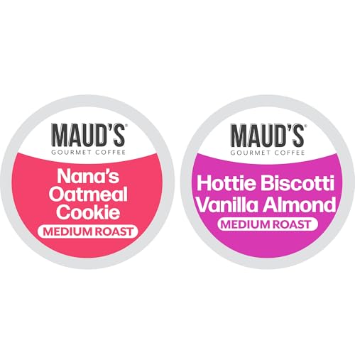 Maud’s Oatmeal Cookie & Almost Biscotti Coffee Pods Variety Pack (36 Count)
