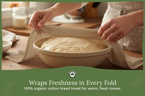 Beige Flour Sack Tea Towels (5 Count)