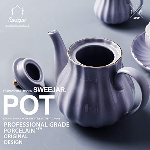 Sweejar 28FLOZ Royal Teapot with Infuser