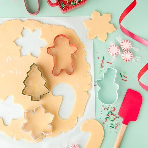 Cookie Cutters with Sprinkle Mix & Candy Eyeballs