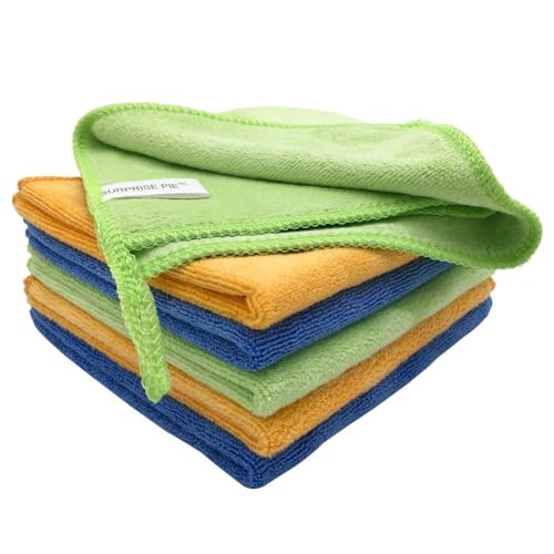400 GSM Microfiber Cleaning Cloths (8 Count)