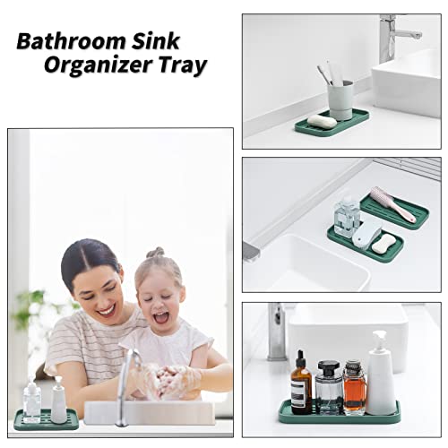 Silicone Kitchen Sink Organizer Tray for Multiple Usage