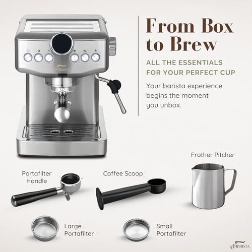 Espresso Machine 20 Bar with Steam Milk Frother