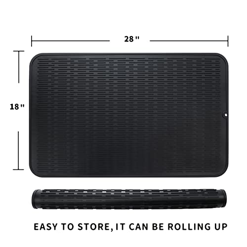 Silicone Dish Drying Mat for Multiple Usage