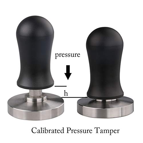 Calibrated Tamper Pressure 53mm for Coffee and Espresso (60 Count)